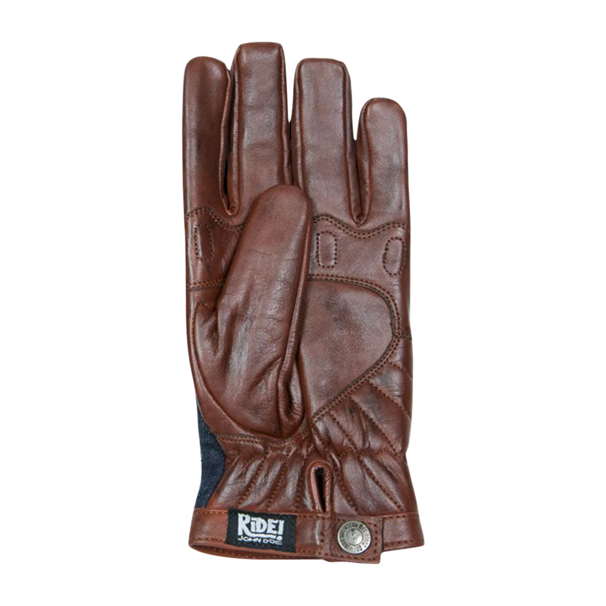 John Doe Durango Leather Gloves Brown / Jeans