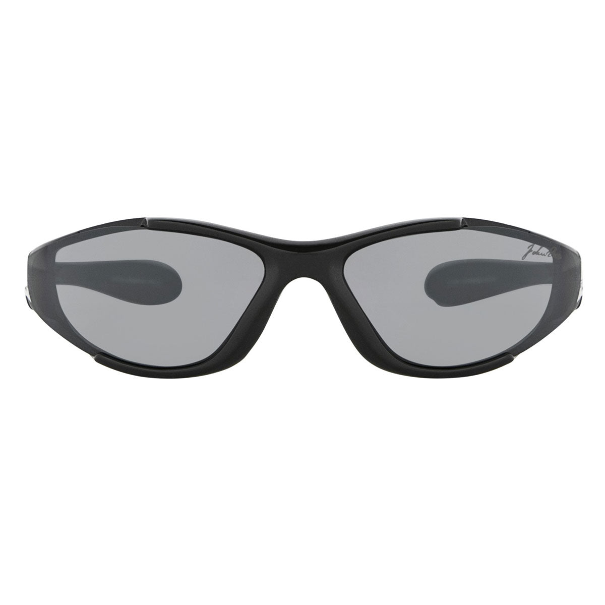 John Doe Memphis Skull Sunglasses Black With Grey Lenses