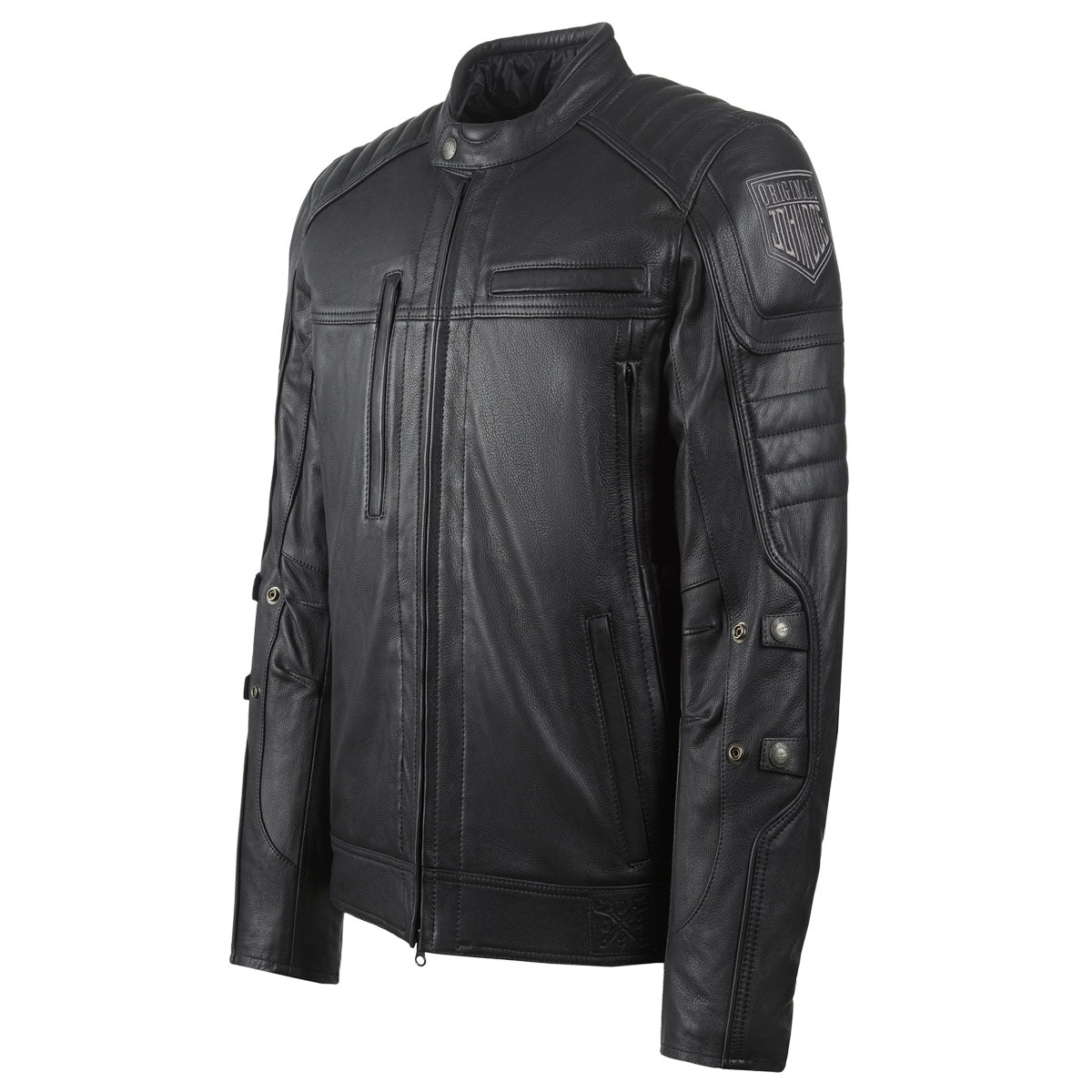 John Doe Technical Leather Jacket With XTM Fiber Black