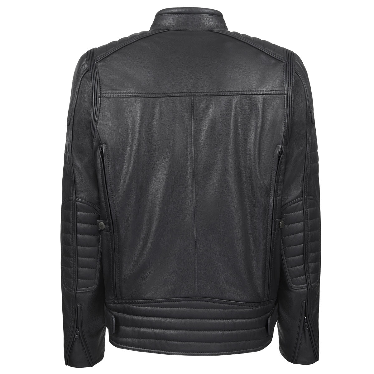 John Doe Technical Leather Jacket With XTM Fiber Black
