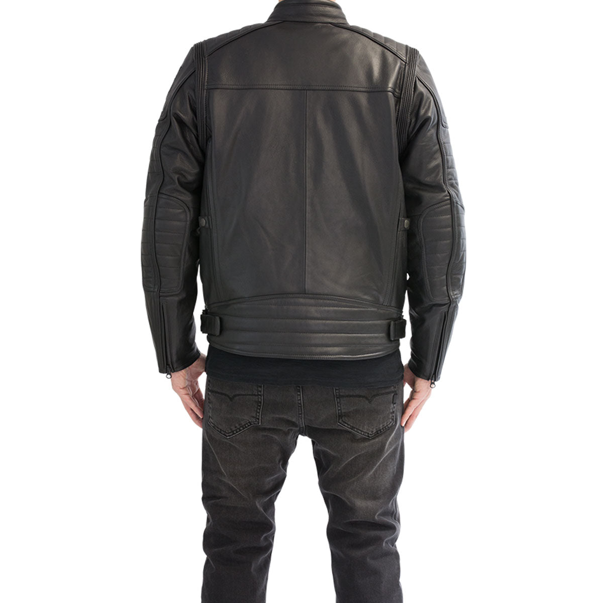 John Doe Technical Leather Jacket With XTM Fiber Black