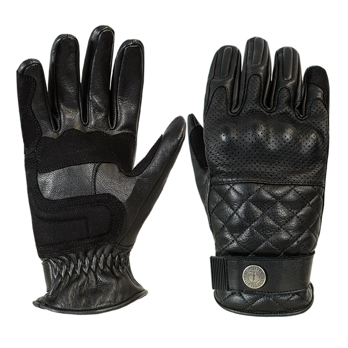 John Doe Tracker XTM Leather Gloves Black