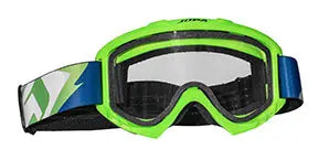 Jopa Poison Enduro MX Goggles Fluo Green - FREE UK Shipping, FREE 365 Day Returns | Moto Central