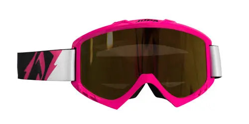 Jopa Poison MX Goggles Neon Pink - FREE UK Shipping, FREE 365 Day Returns | Moto Central