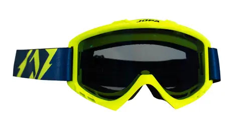 Jopa Poison MX Goggles Neon Yellow - FREE UK Shipping, FREE 365 Day Returns | Moto Central