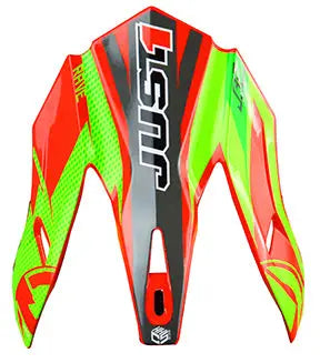 Just1 J32 Pro Rave Peak Red / Lime - FREE UK Shipping, FREE 365 Day Returns | Moto Central
