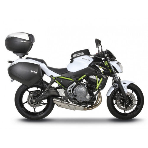 SHAD 3P Pannier Fitting Kit For Kawasaki Ninja 650 Models - FREE UK Shipping, FREE 365 Day Returns | Moto Central