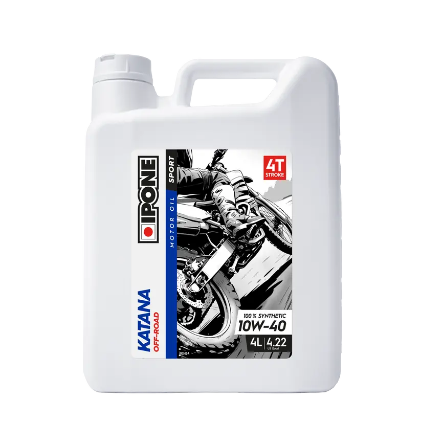 IPONE Katana Off-Road 10W-40 Engine Oil - 4 Liters FREE UK Delivery, FREE 365 Day Returns | Moto Central