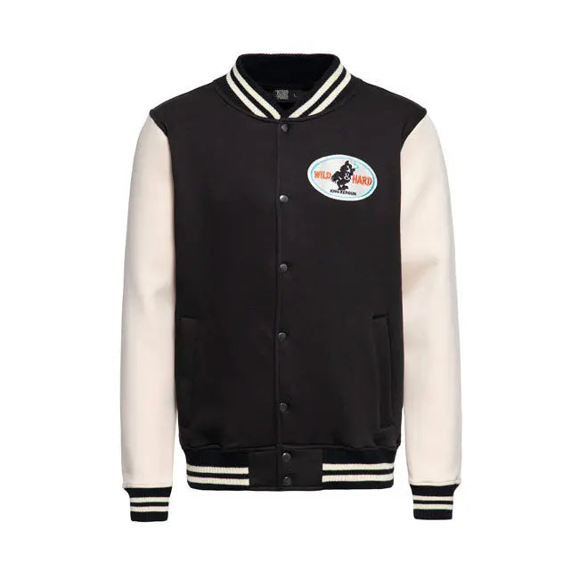 King Kerosin Super Cock Textile Jacket Black  - FREE UK Shipping, FREE 365 Day Returns | Moto Central