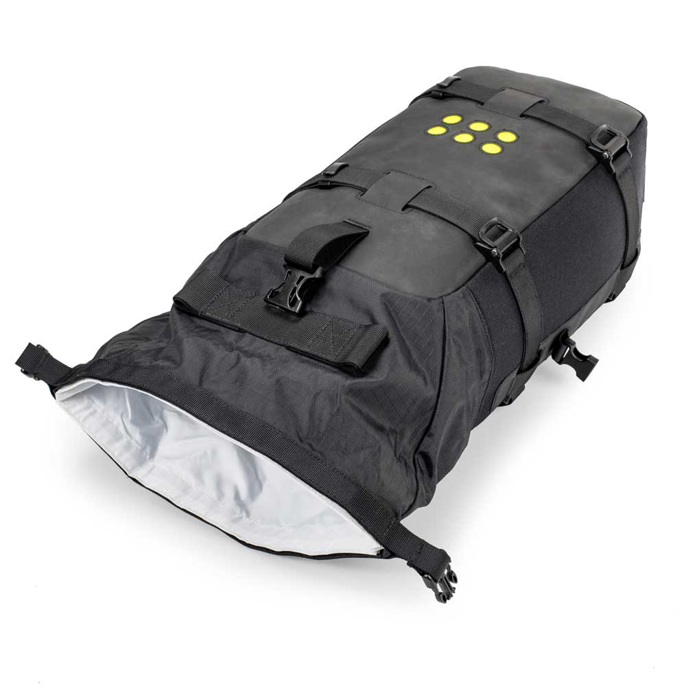 Kriega OS 12 Adventure Pack Black - 12 Liters - open waterproof liner view