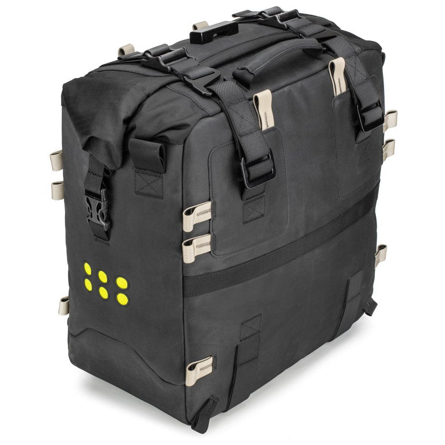 Kriega OS 38 Soft Pannier Black - 38 Liters - open liner view