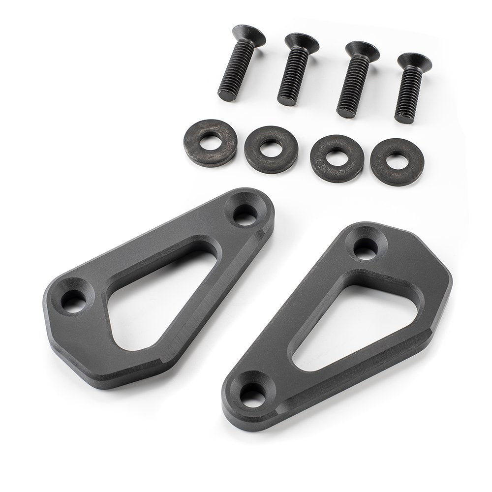 Kriega OS-Footrest Eliminator Black For Aprilia Tuareg 660