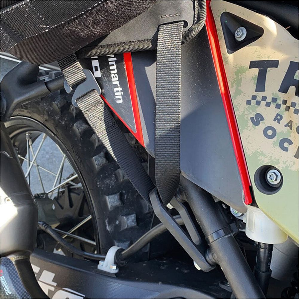 Kriega OS-Footrest Eliminator Black For Yamaha T7 Rally Seat