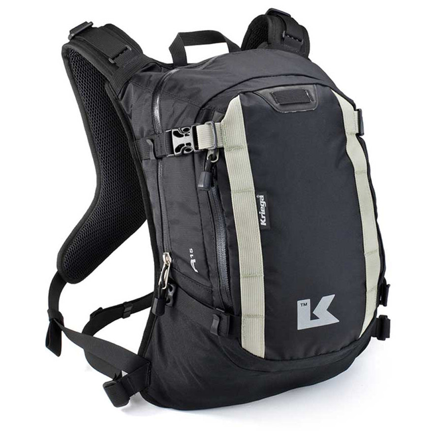 Kriega R15 Backpack Black - 15 Liters – front view