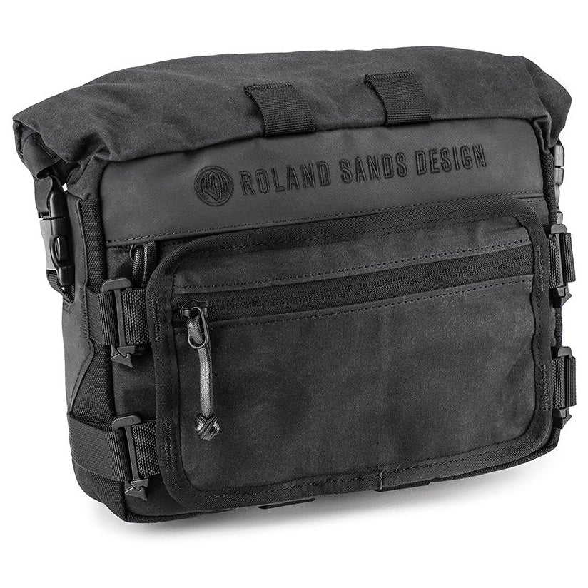 Kriega RSD Roam Handlebar Bag Black / Black - 3 Liters - front product view