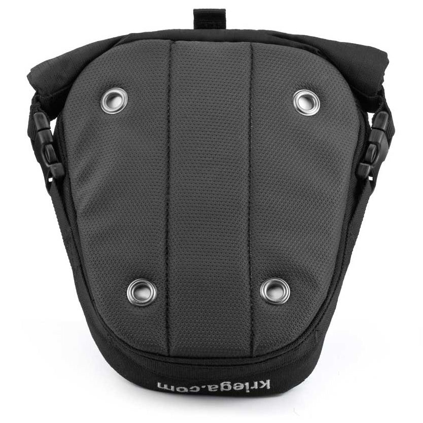 Kriega Rally Waterproof Pack - 2.5 Liters - rear mounting view