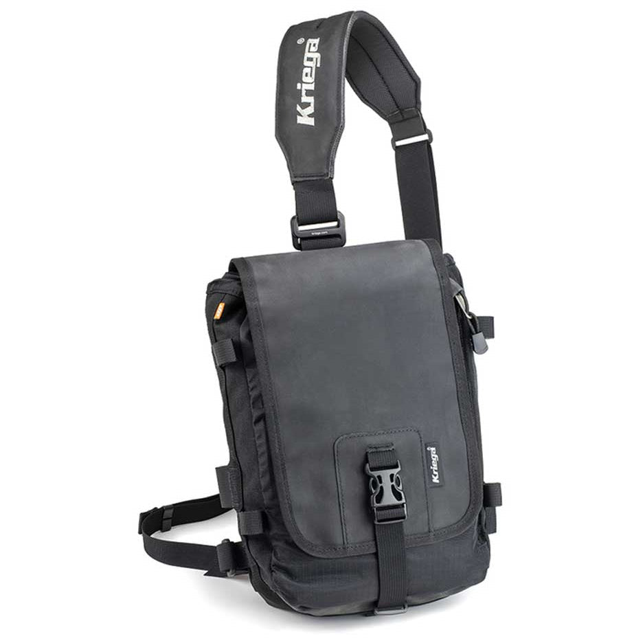 Kriega Sling Messenger Bag Black - 8 Liters - front view