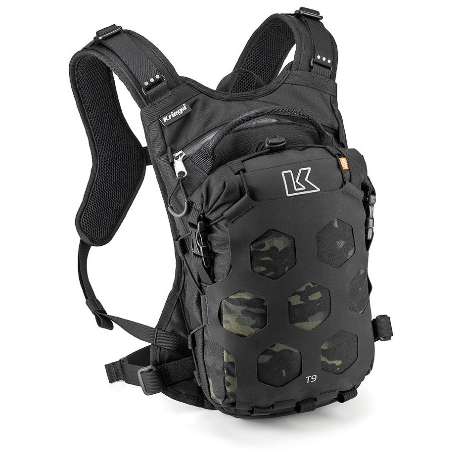 Kriega Trail 9 Adventure Backpack Coyote - 9 Liters – front view