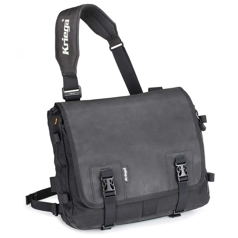 Kriega Urban Messenger Bag Black - 16 Liters – front view