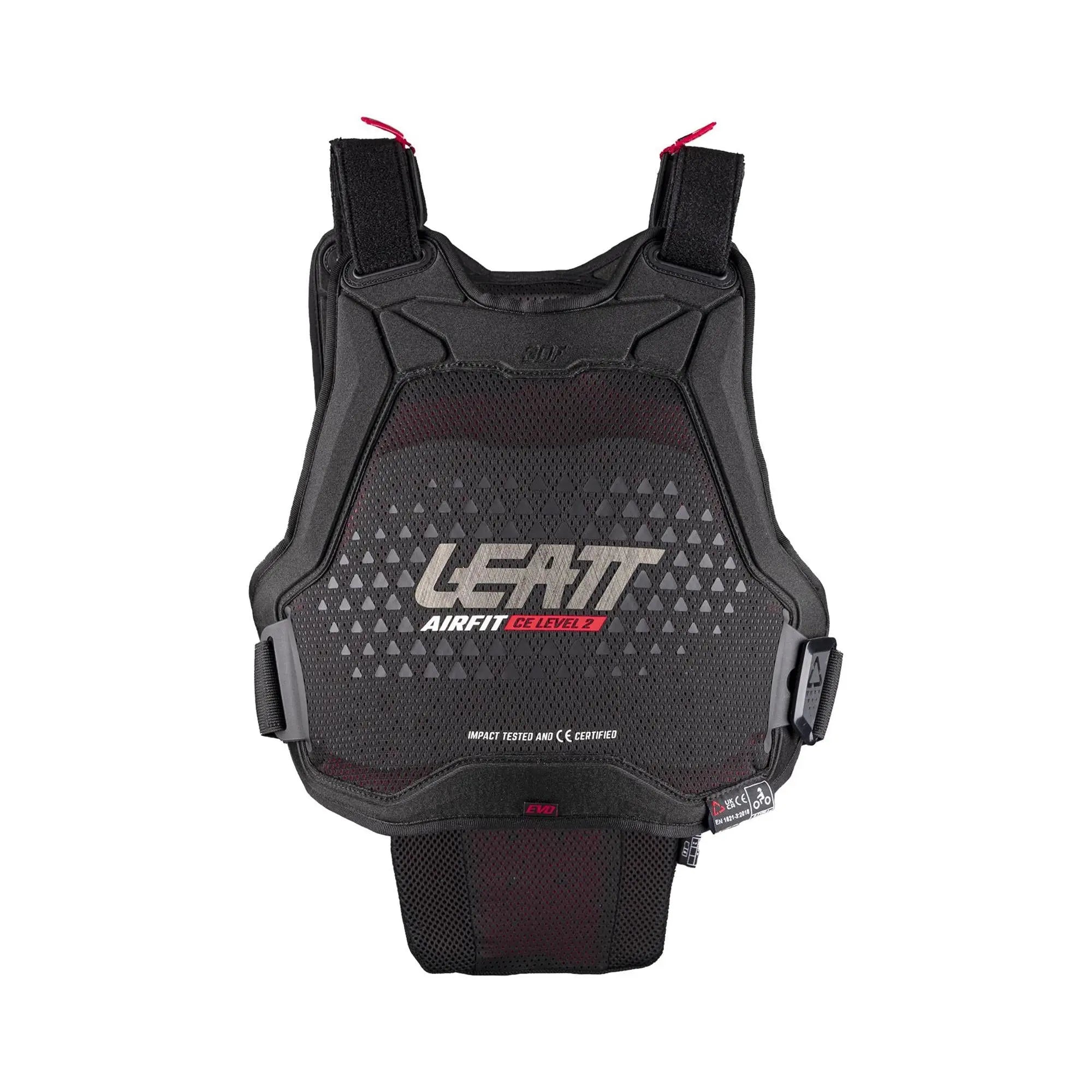 Leatt 3DF AirFit Evo Chest Protector Black - FREE UK Shipping, FREE 365 Day Returns | Moto Central