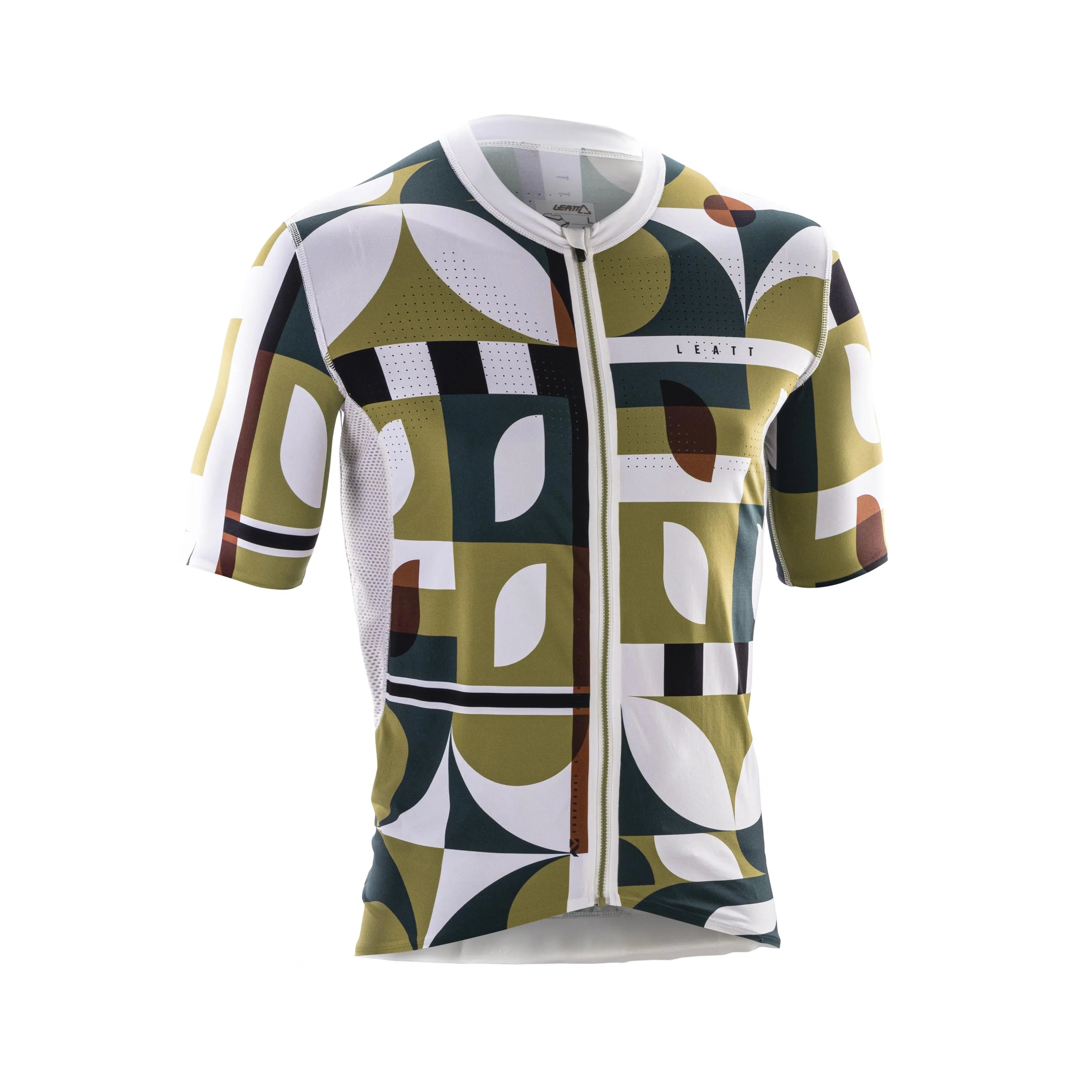 Leatt Endurance 5.0 MTB Jersey Canvas Green - FREE UK Shipping, FREE 365 Day Returns | Moto Central