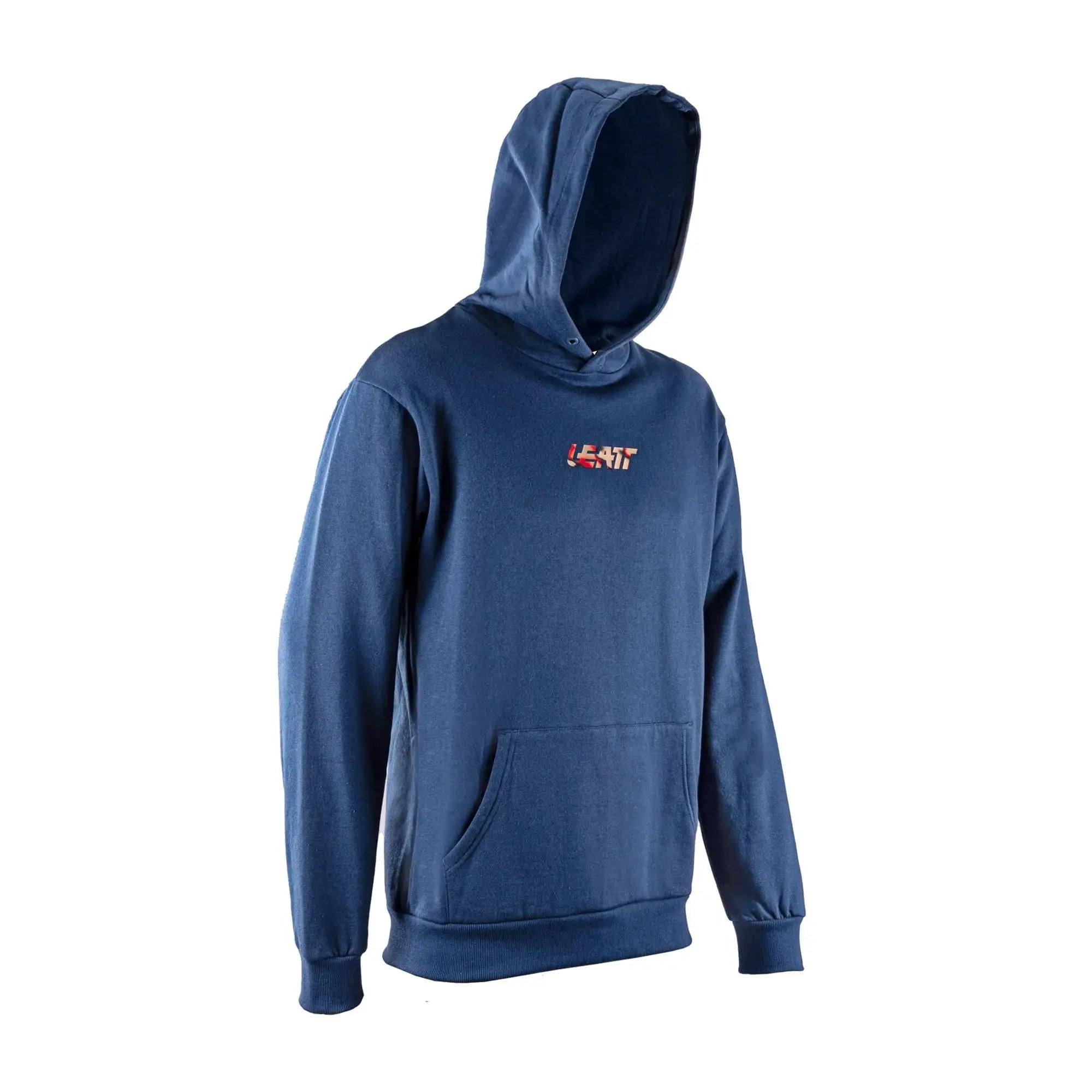 Leatt Core Hoodie Denim Blue - FREE UK Shipping, FREE 365 Day Returns | Moto Central