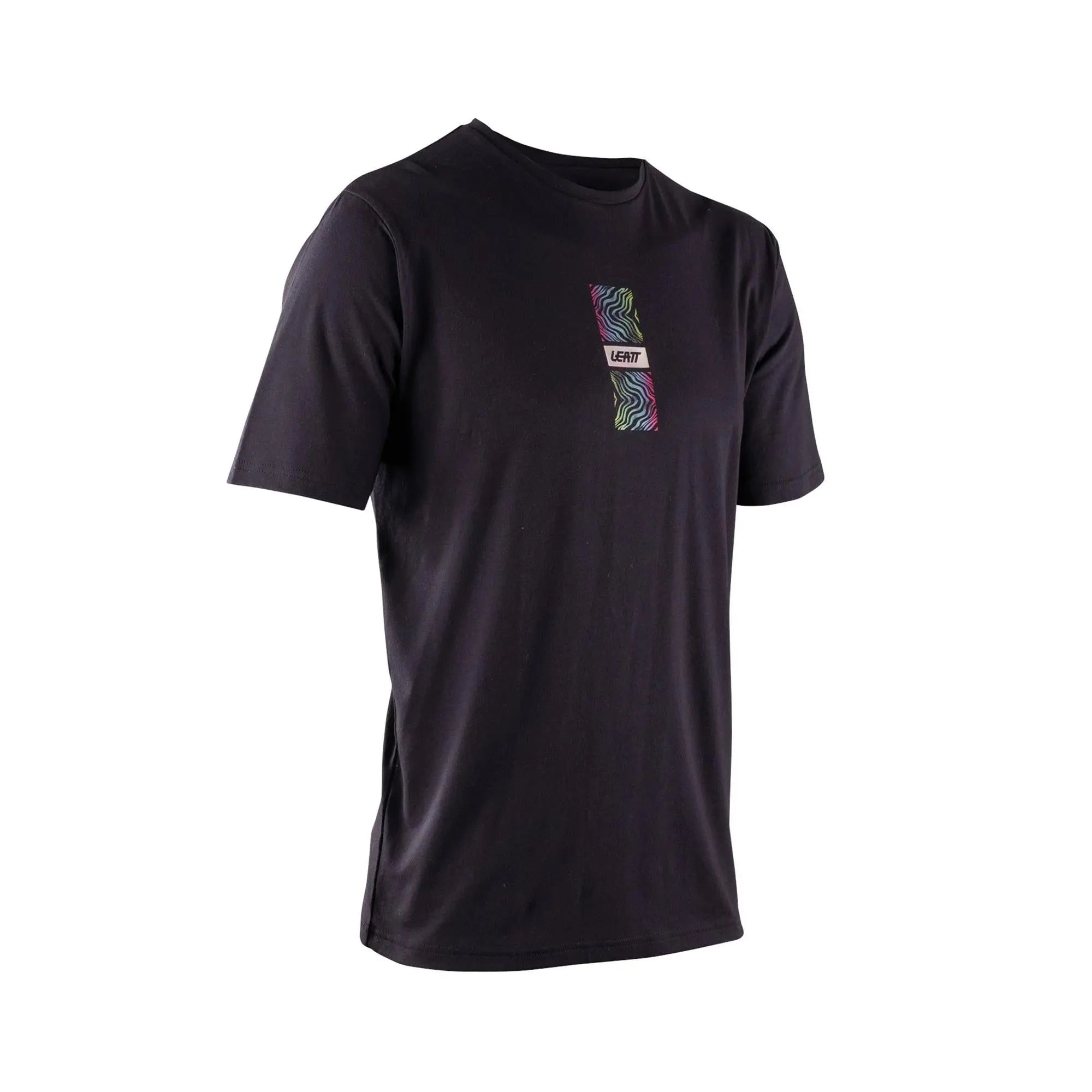 Leatt Core T Shirt Black/Green - FREE UK Shipping, FREE 365 Day Returns | Moto Central