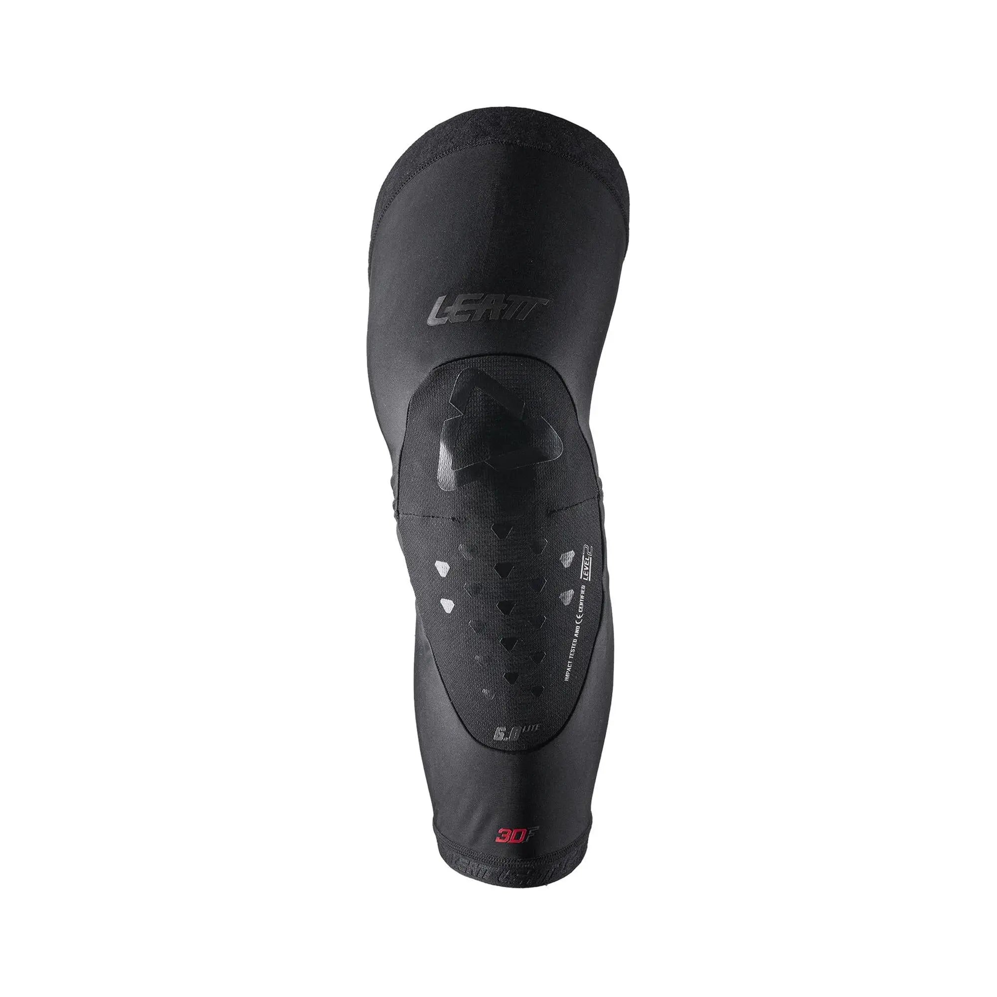 Leatt Evo 6.0 Lite Knee Protection Black - FREE UK Shipping, FREE 365 Day Returns | Moto Central