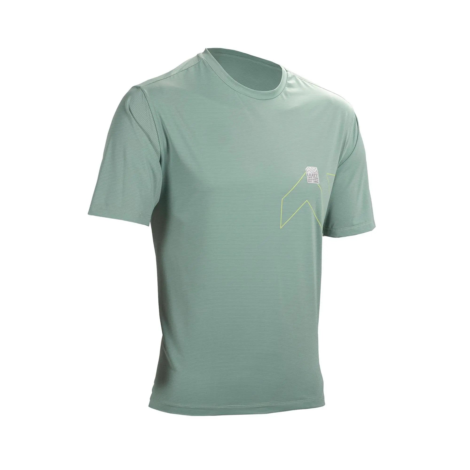 Leatt Trail X-Flow 1.0 MTB Jersey Pistachio - FREE UK Shipping, FREE 365 Day Returns | Moto Central