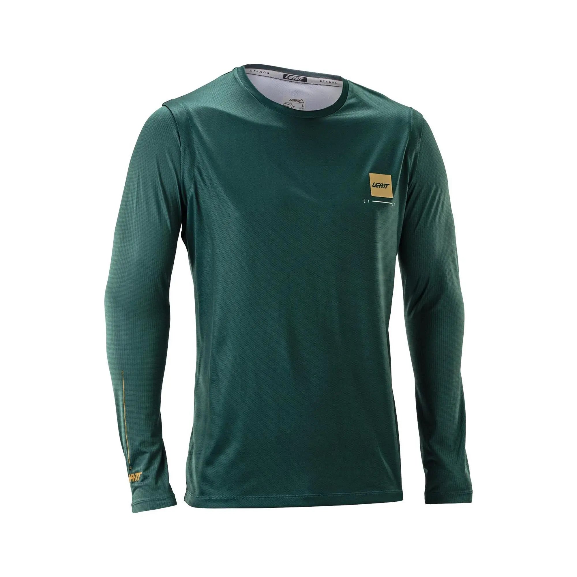 Leatt Gravity 2.0 MTB Jersey V26 Spruce Green - FREE UK Shipping, FREE 365 Day Returns | Moto Central