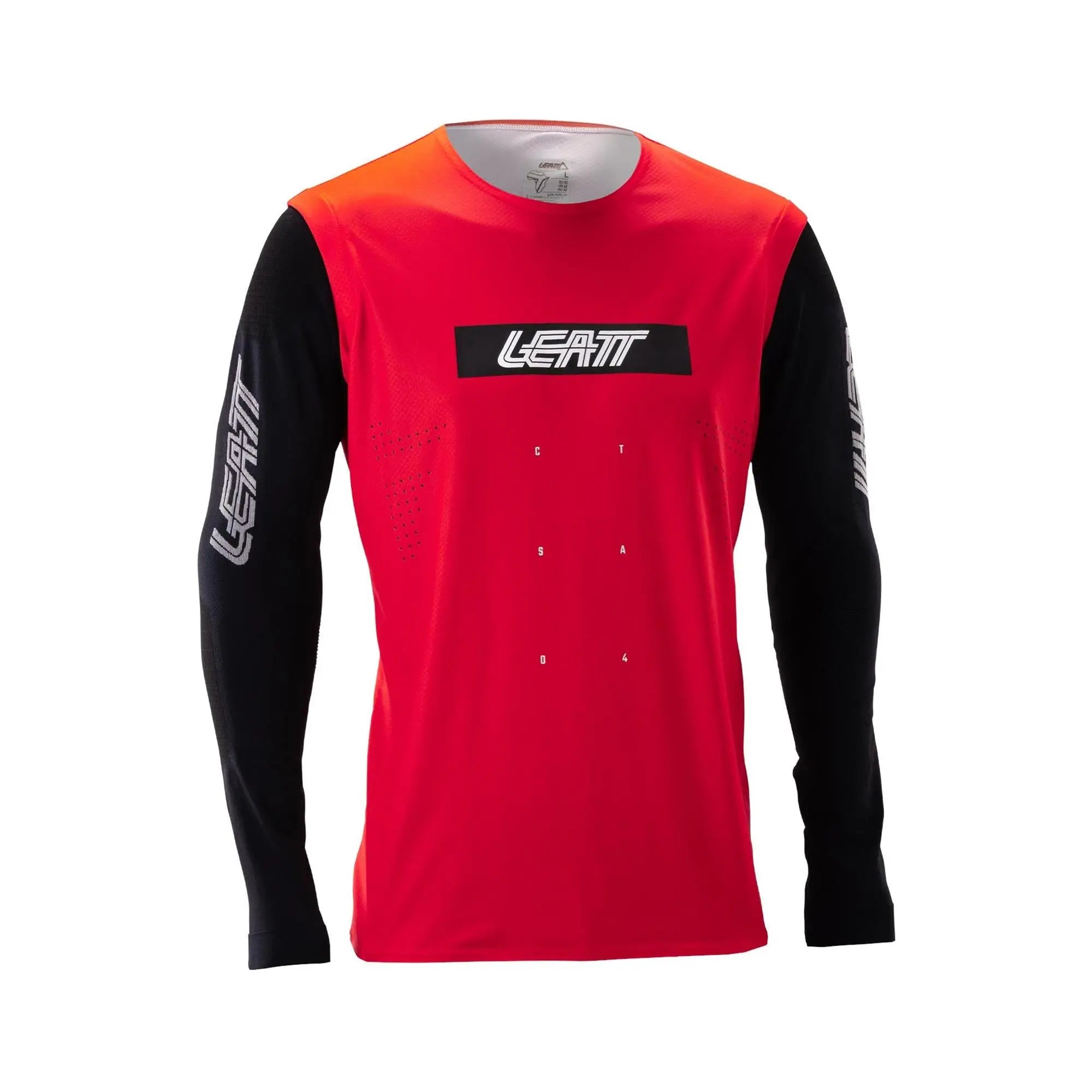 Leatt Gravity 8.0 MTB Jersey V26 Race Red - FREE UK Shipping, FREE 365 Day Returns | Moto Central
