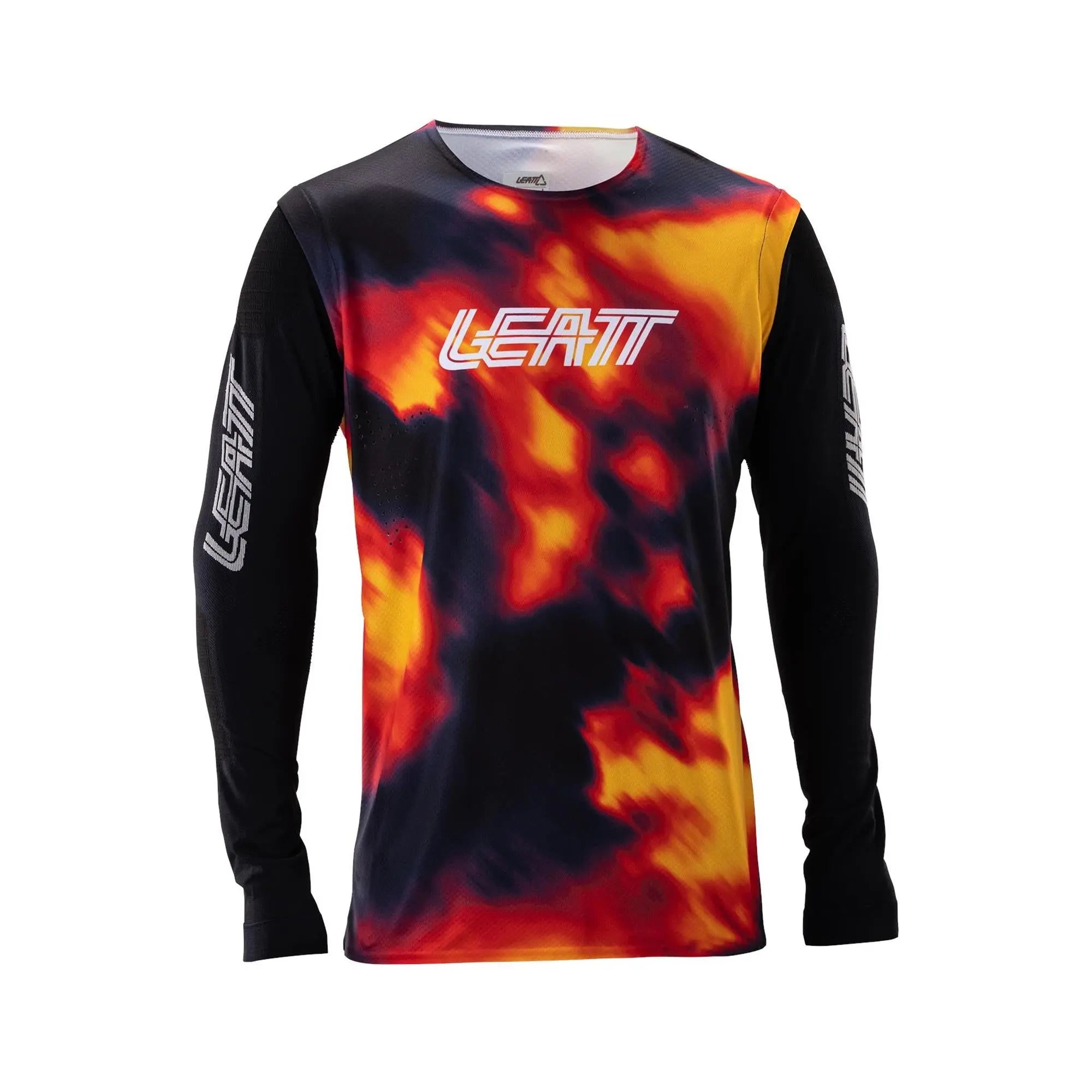 Leatt Gravity 8.0 MTB Jersey V26 Heatmap Red - FREE UK Shipping, FREE 365 Day Returns | Moto Central