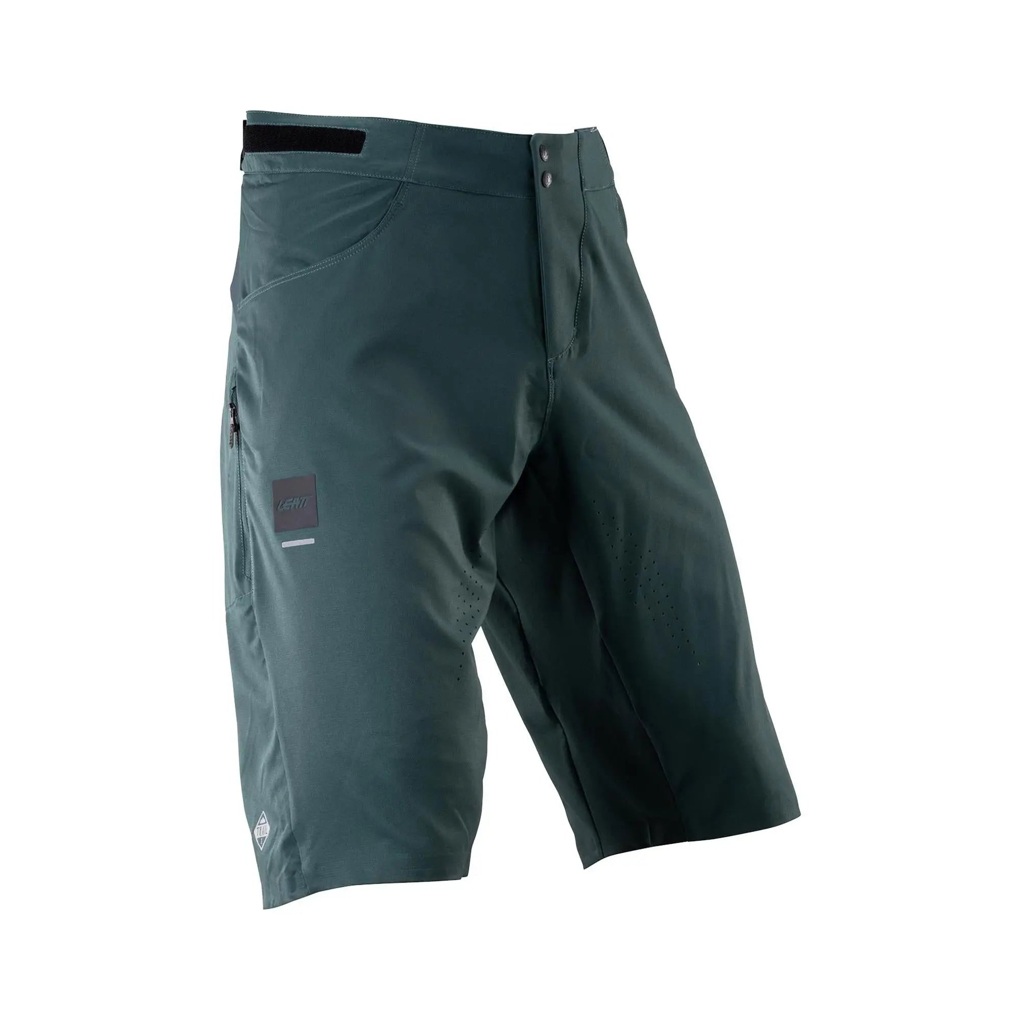 Leatt Trail 2.0 MTB Shorts V26 Spruce Green - FREE UK Shipping, FREE 365 Day Returns | Moto Central