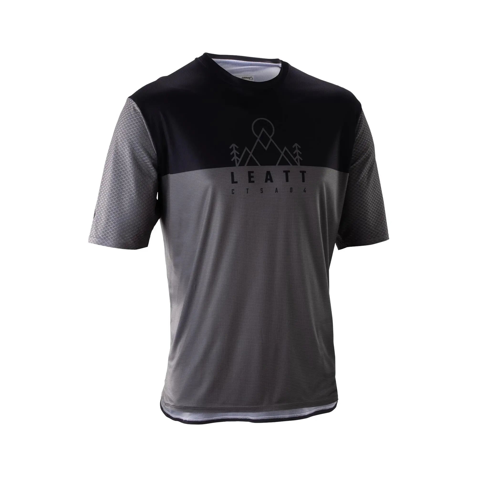 Leatt Trail 3.0 MTB Jersey V26 Ghost Black - FREE UK Shipping, FREE 365 Day Returns | Moto Central