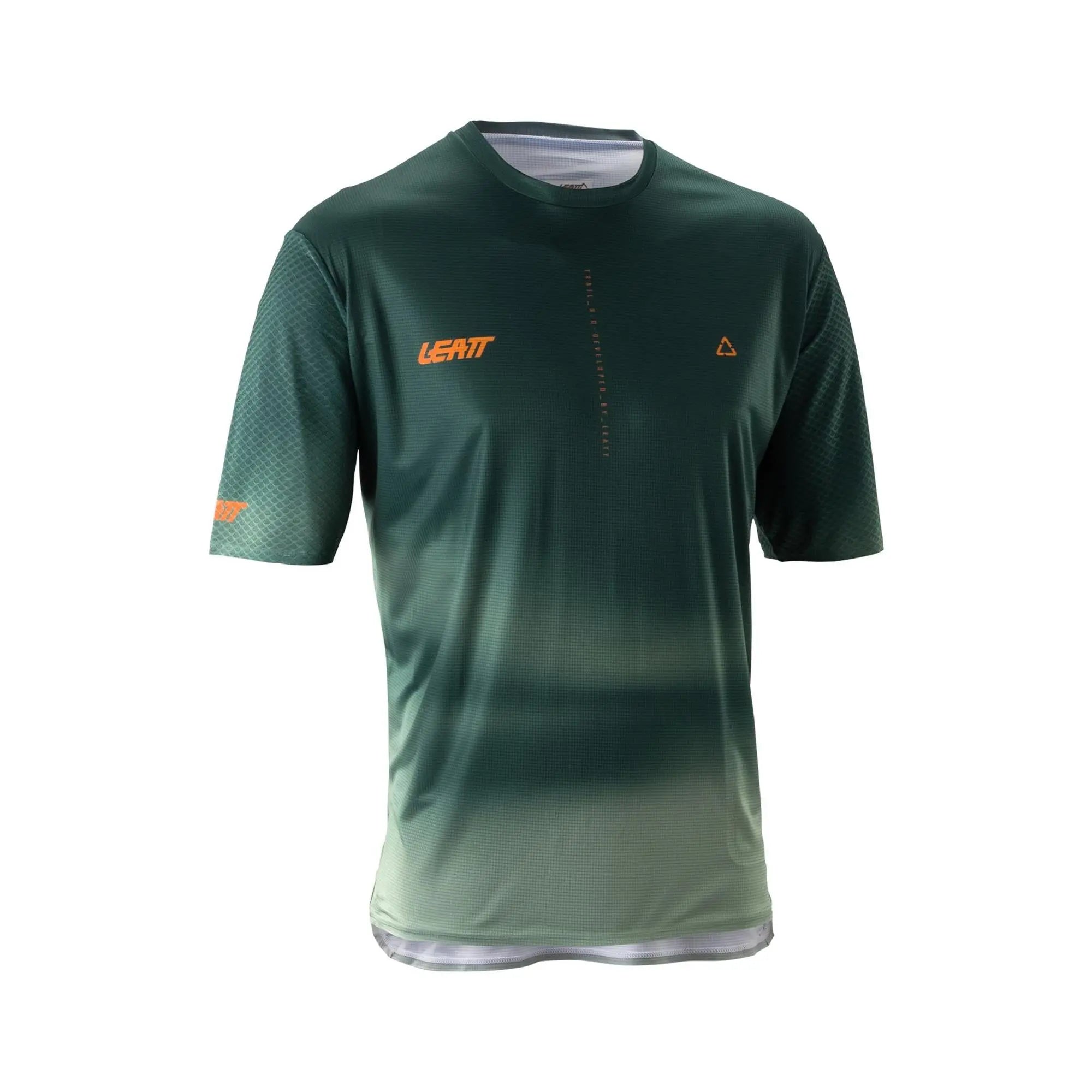 Leatt Trail 3.0 MTB Jersey V26 Spruce Green - FREE UK Shipping, FREE 365 Day Returns | Moto Central