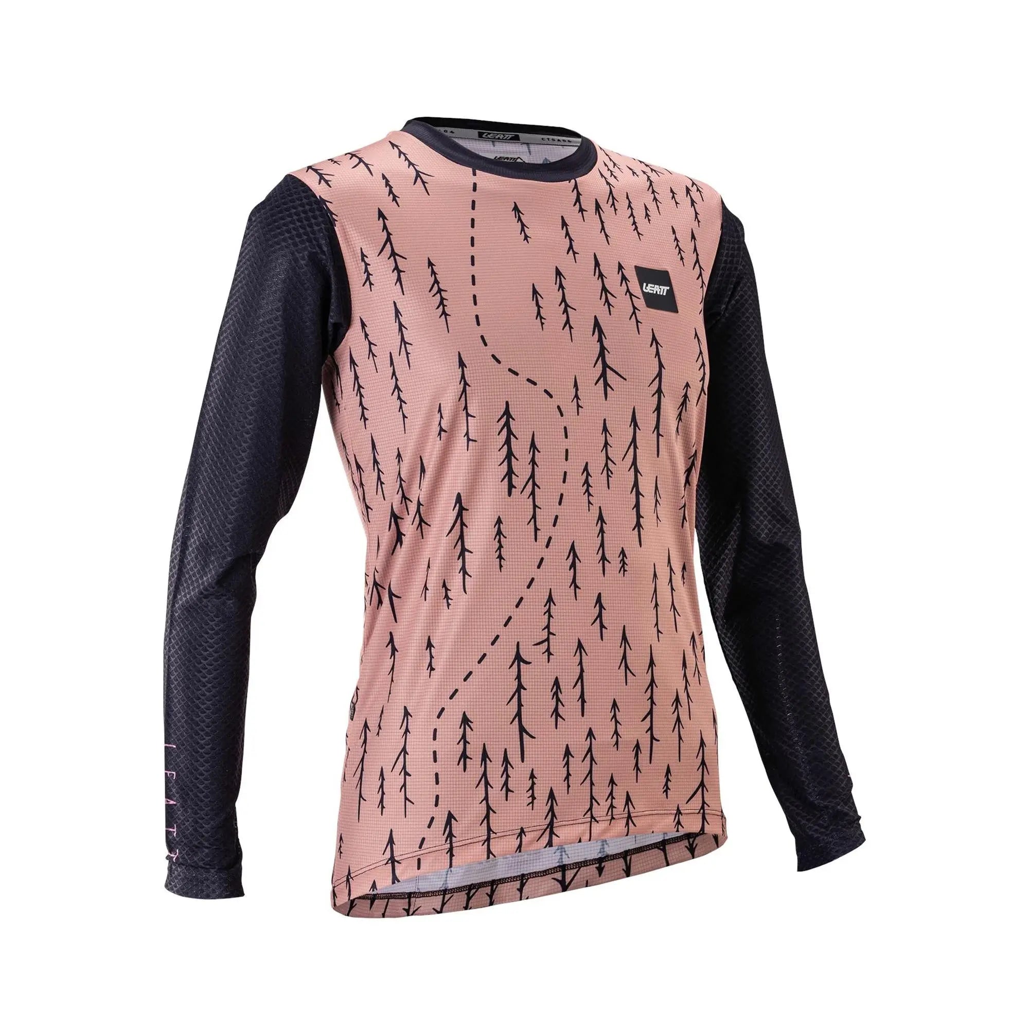 Leatt Trail 3.0 MTB Ladies Long Sleeve Jersey V26 Trails Pink - FREE UK Shipping, FREE 365 Day Returns | Moto Central
