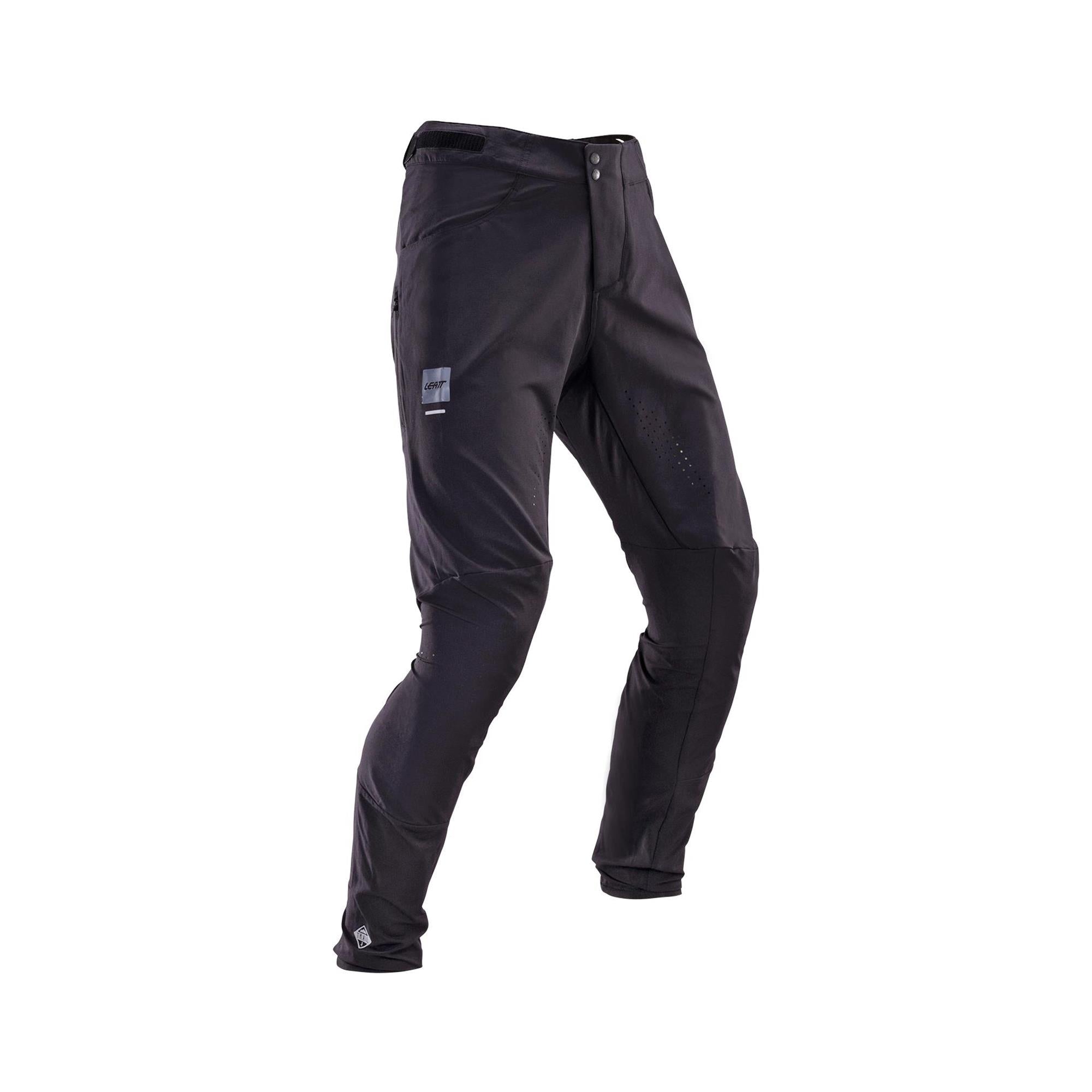 Leatt Trail 3.0 V26 MTB Padded Cycling Trouser Ghost Black - FREE UK Shipping, FREE 365 Day Returns | Moto Central