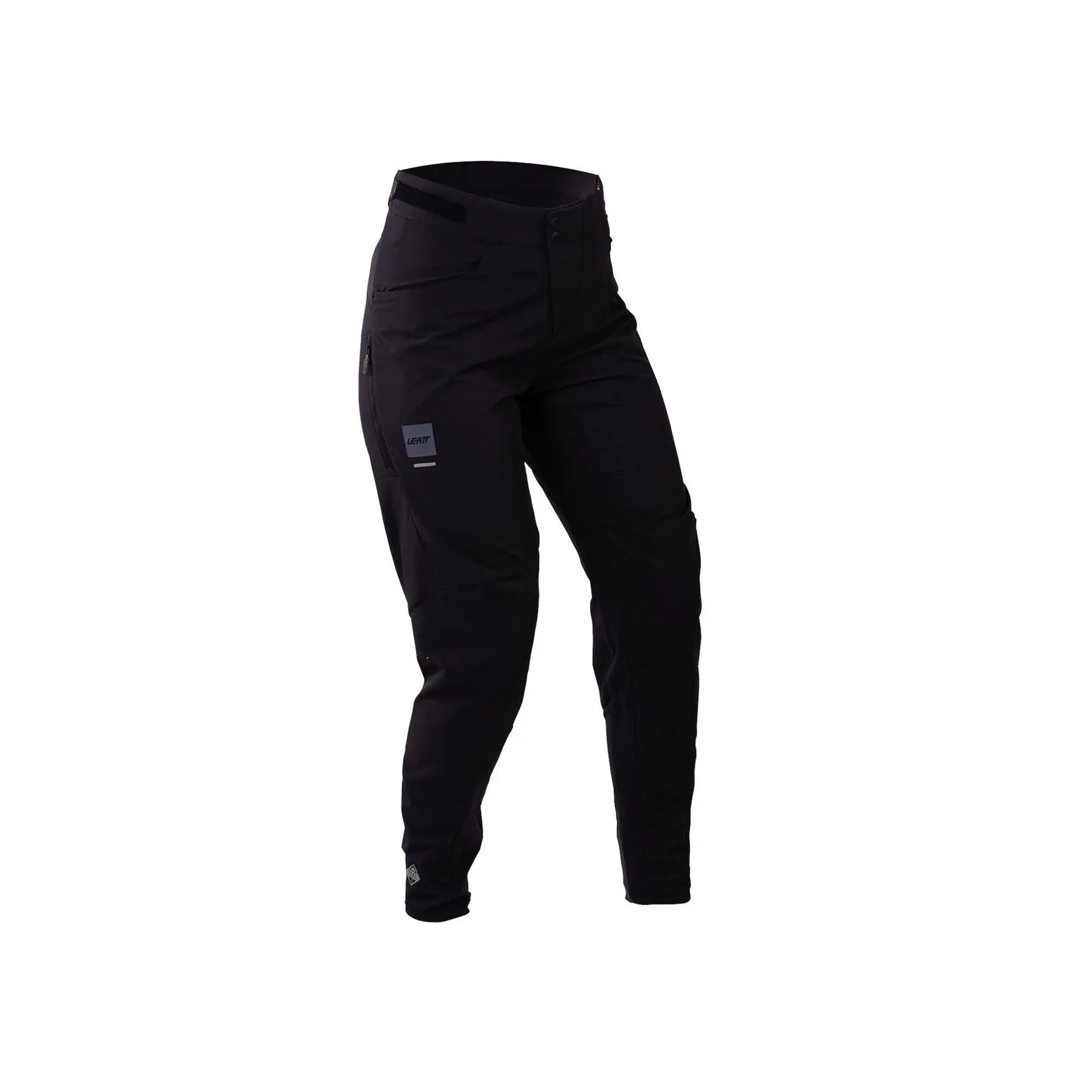 Leatt Trail 3.0 Padded MTB Ladies Trousers V26 Ghost Black - FREE UK Shipping, FREE 365 Day Returns | Moto Central