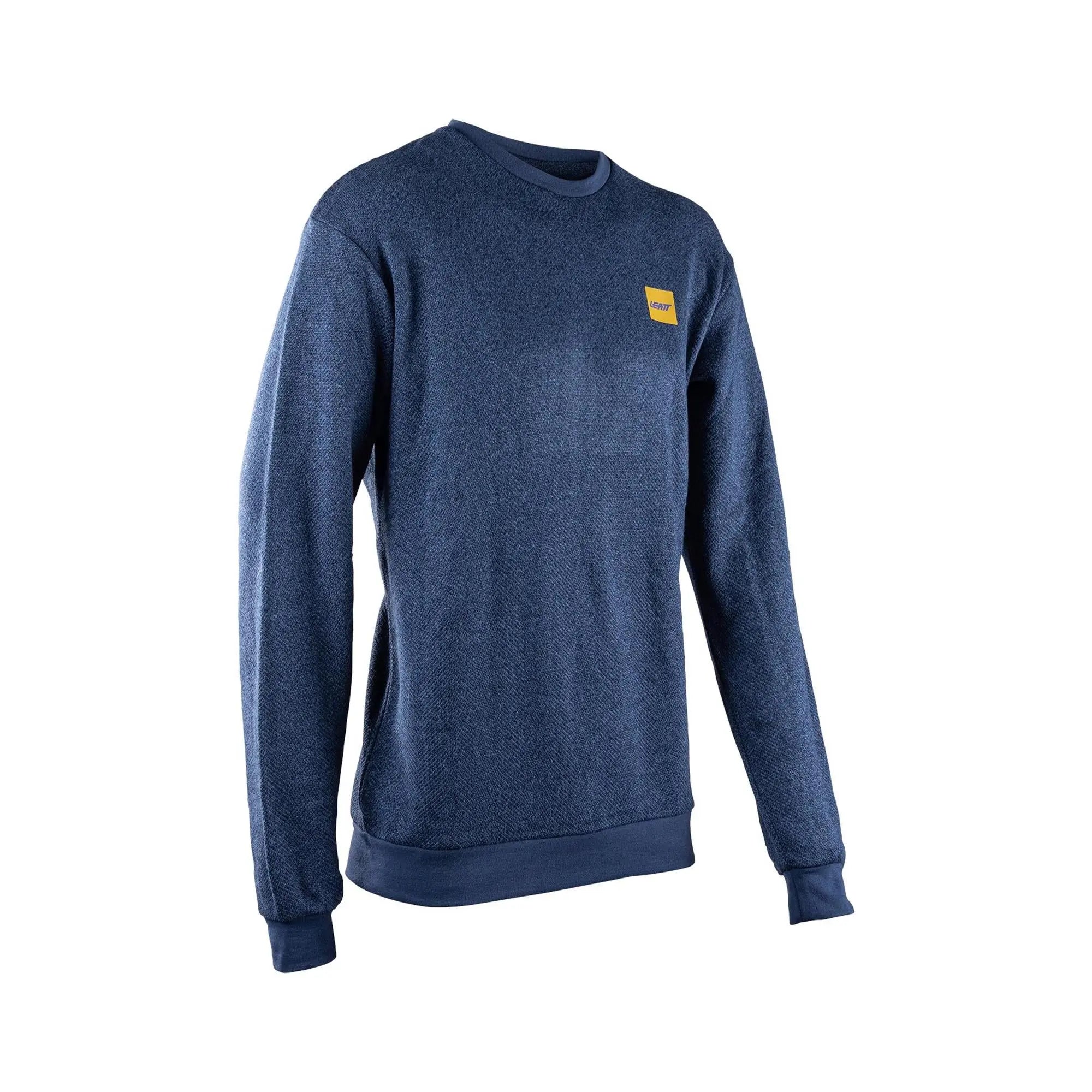 Leatt Tech Sweater Denim Blue - FREE UK Shipping, FREE 365 Day Returns | Moto Central