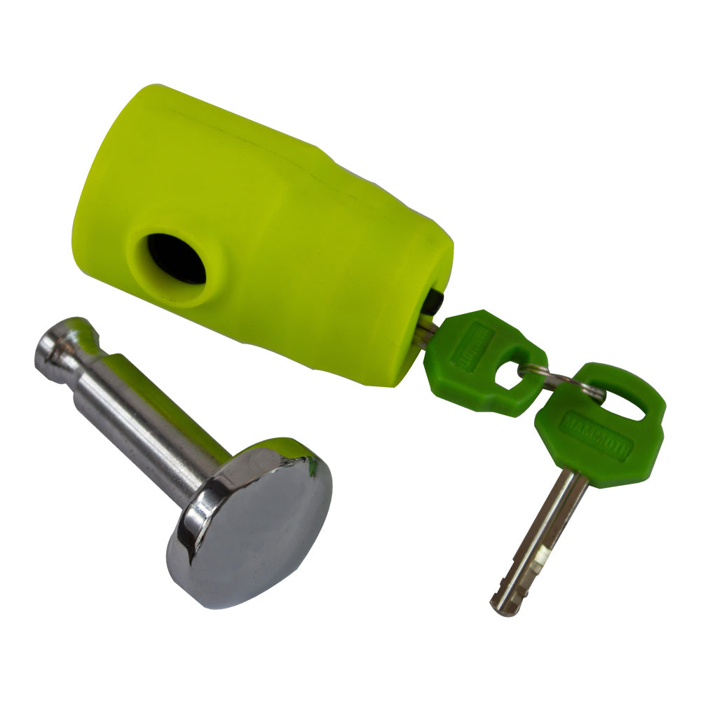 Mammoth Security MDX-12 Motorcycle Disc Lock 16 MM Sold Secure Gold Approved
