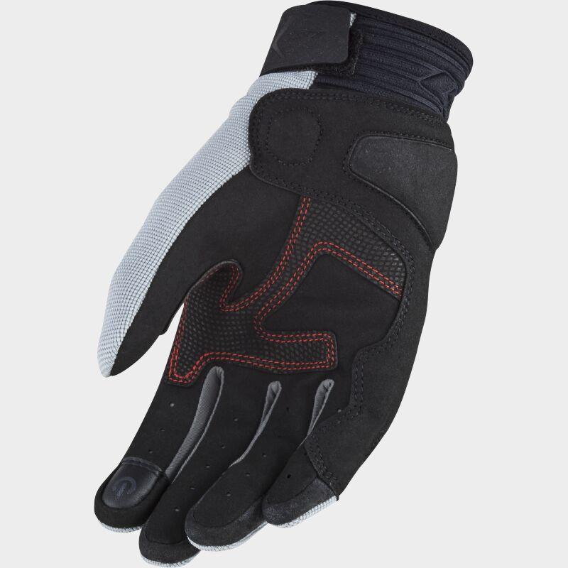 LS2 All Terrain Ladies Textile Gloves Black / Grey / Red