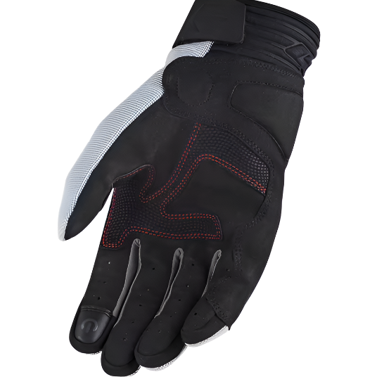LS2 All Terrain Textile Gloves Black / Grey / Red