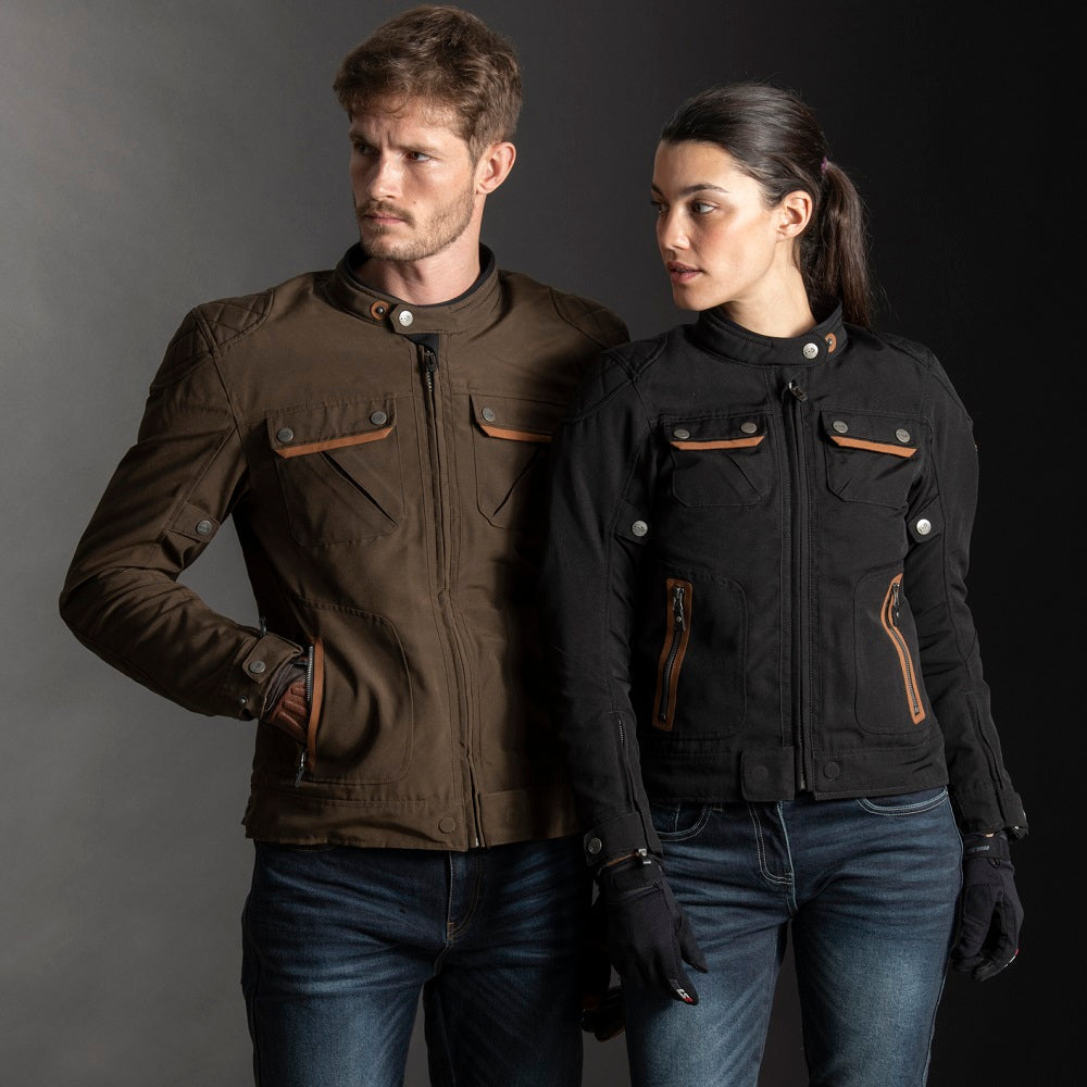 LS2 Bullet Textile Jacket Brown