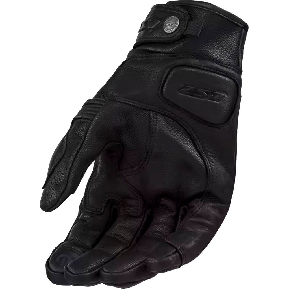 LS2 Duster Leather Gloves Black