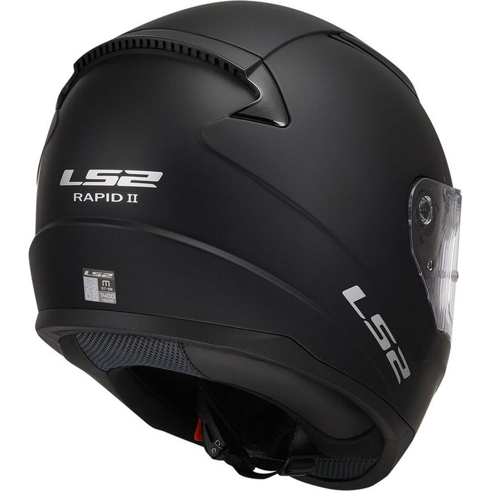 LS2 FF353 Rapid 2 ECE 22.06 Solid Matt Black