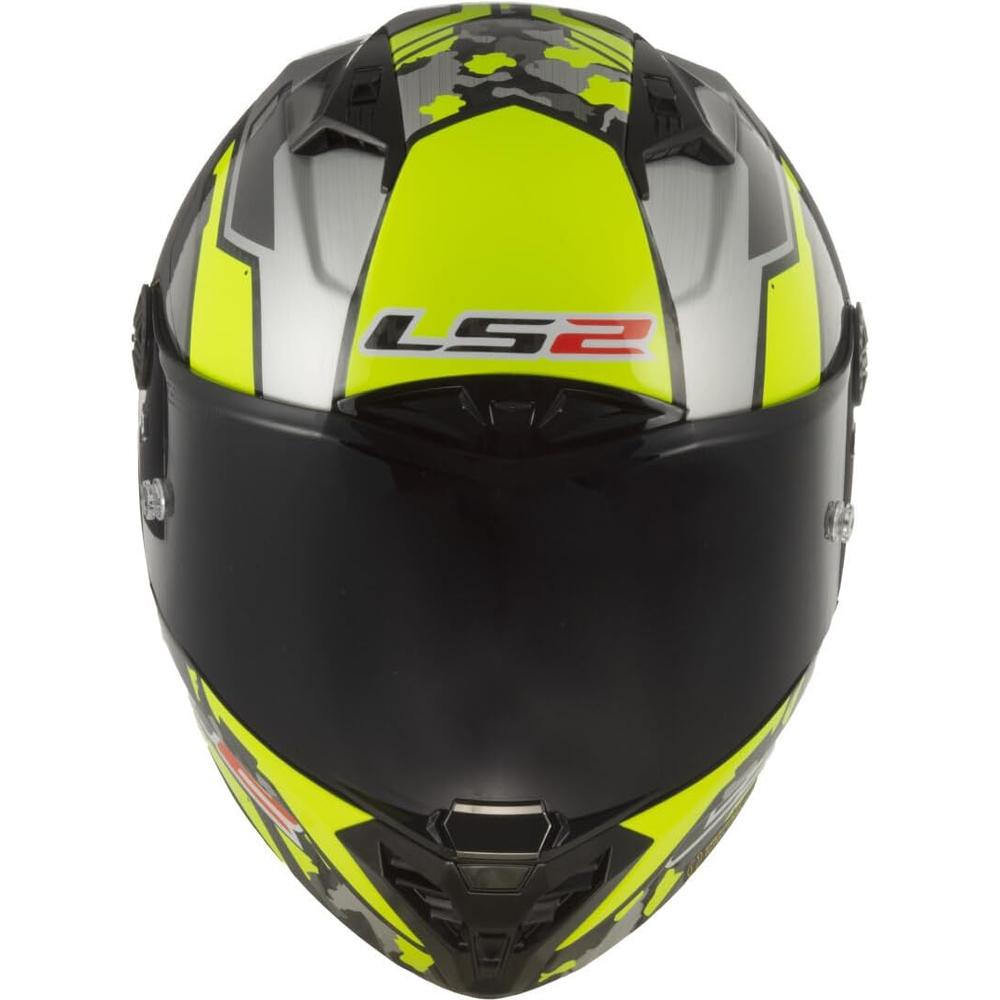 LS2 FF805 Thunder Carbon ECE 22.06 Space Hi-Viz Yellow / Grey