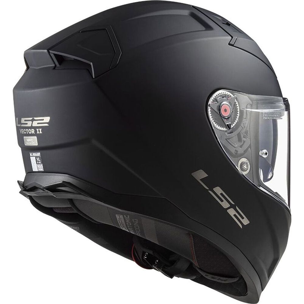 LS2 FF811 Vector ECE Helmet Matt Black With 4X UCS Intercom