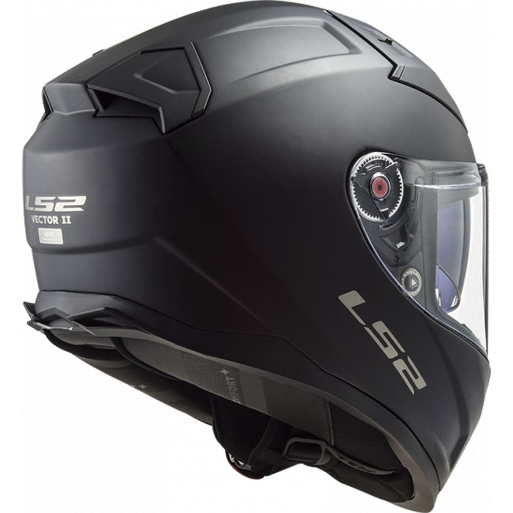 LS2 FF811 Vector 2 ECE 22.06 Solid Matt Black
