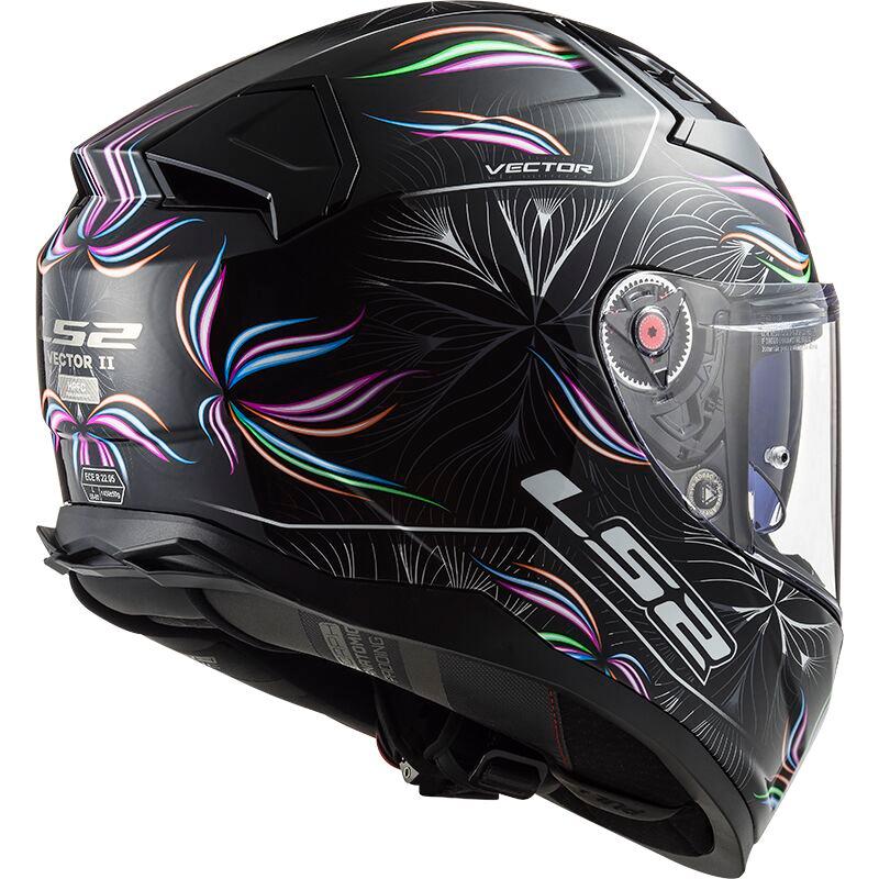 LS2 FF811 Vector 2 ECE 22.06 Tropical Black / White
