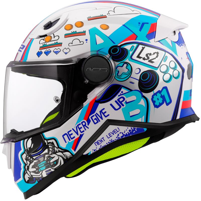 LS2 FF812 Kids Next Level White